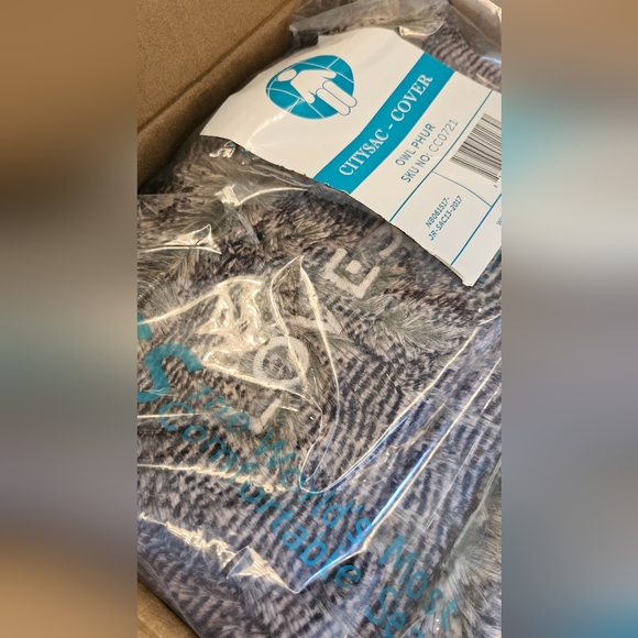 NIB Lovesac Citysac Cover in Owl DISCONTINUES RARE SOLD OUT ONLINE! - Picture 4 of 4